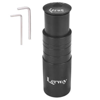 1 x RAW Customer Returns LERWAY Bicycle Stem Height Adapter Handlebar Riser for Cycling MTB Mountain Bike Handlebar Alloy Aluminum 28.6mm 1 1 8 120mm with Hex Key Black - RRP €18.99