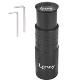 1 x RAW Customer Returns LERWAY Bicycle Stem Height Adapter Handlebar Riser for Cycling MTB Mountain Bike Handlebar Alloy Aluminum 28.6mm 1 1 8 120mm with Hex Key Black - RRP €18.99