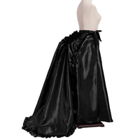 1 x Brand New COSDREAMER Women s High Dress Victorian Petticoat Gothic Steampunk Ruffle Basel Skirt, Black, 36 - RRP €29.56