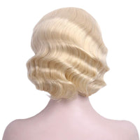 1 x RAW Customer Returns STfantasy Black 20s Finger Wave Wigs 1920s Flapper Hair for Women Women 1920s Cosplay Costume Halloween Party Daily Wear - RRP €28.22