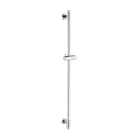 1 x RAW Customer Returns KES shower rod shower rail stainless steel SUS 304 wall rail with shower head holder adjustable rod shower head 100 CM long polished, F209S100-PS - RRP €49.99