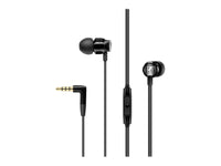 1 x RAW Customer Returns Sennheiser CX 300S in-ear headphones with Universal Smart Remote Black - RRP €38.03