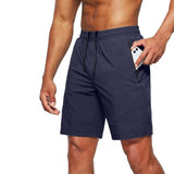 1 x RAW Customer Returns Tansozer Shorts Men s Sports Shorts Men s Summer Running Gym Shorts Fitness Sweat Jogging Shorts Sweatshorts Running Shorts Shorts Men with Zipper Pockets Blue M - RRP €29.99