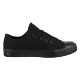 1 x RAW Customer Returns Elara Unisex Sneaker Women Men Low Top Chunkyrayan ZY9032-12 Black-39 - RRP €24.16