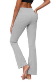 9 x Brand New TownCat Woman Jogging Pants Flare Yoga Pants Fitness Pants Yoga Pants with Pockets Gray, XXL  - RRP €233.91