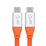 1 x RAW Customer Returns xiwai USB 3.2 Gen 2 Type C Male to USB C Male Charging Data Cable 4.8m 20Gbps High Flex Ultra Soft 100W 8K 5K 4K Monitor Display USB 4.0 Hyper Super Flexible Cable Perfect - RRP €26.4