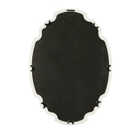 1 x RAW Customer Returns Sintosin Farmhouse Mirror Decorative Wall Mirror Oval 43 x 60 cm, Vintage Mirror Large with Wooden Frame for Living Room, Bedroom, Bathroom, Hallway - RRP €50.41