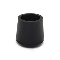 1 x RAW Customer Returns Flyshop Chair Leg Caps, Rubber Protectors, Durable, Scratch-Free, Round 25 mm 2.5 cm , 16 Pack, Black - RRP €22.99