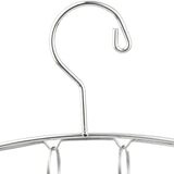 40 x Brand New WAIKAS Pack of 2 Sock Underwear Hanger, Stainless Steel Hanger, Stainless Steel Sock Hanger with 8 Clips, Suitable for Drying Socks, Underwear, Baby Clothes, Towels - RRP €424.8