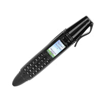 1 x RAW Customer Returns Pen Bluetooth Phone, 0.96 Inch Small Screen Bluetooth Dialer Mobile Phone, Support GSM Dual SIM 32G Memory Card with Camera, Music Player - RRP €41.7