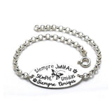 1 x RAW Customer Returns Minoplata Bracelet for Friends in Sterling Silver Always Together for That Special Woman Who is in the best and worst moments - RRP €40.9