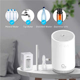 1 x RAW Customer Returns Cordless Humidifier Portable Cool Mist Humidifier, Wireless Essential Oil Diffuser, Auto Shut Off, Runs Up to 12 Hours 320ML  - RRP €25.28