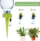 1 x RAW Customer Returns Automatic watering set, 12 pieces watering system potted plants, plant flower watering, adjustable watering system for flowers or vegetables - RRP €8.39