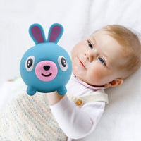 1 x RAW Customer Returns Talking Animal Ball, Cute Animal Kawaii Rabbit Bear Pig Tiger Stress Relief Toy Child Toy, Tongue Out Softball Toy, Stress Relief Squishy Ball, Screaming Toy - RRP €15.22