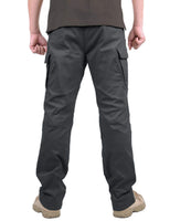 1 x RAW Customer Returns MAGCOMSEN Men s Outdoor Durable Multi Pockets Relaxed Fit Tactical Cargo Pants Work Trousers, Gray, 38 - RRP €55.44