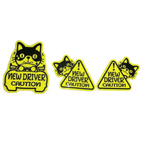 1 x Brand New LEEMASING 3Pcs Reflective Magnets Car Driver Student Driver Magnetic Safety Signs Novice Driver Vehicle Warning Removable Decal B  - RRP €20.4