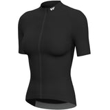 1 x RAW Customer Returns Lo.gas cycling jersey women short sleeve, cycling jersey road bike jersey breathable women bicycle shirt summer bicycle jacket cycling top with 3 pockets M black - RRP €36.29