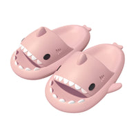 1 x RAW Customer Returns NIBESSER Summer Shoes for Women Men Shark Shoes Comfortable Sea Beach Bath Pool Non-Slip Original Cute Home Open Toe Sandals Peach Pink 40 41 EU - RRP €60.0