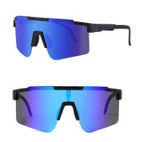 2 x Brand New AMFUN Polarized Cycling Glasses, Sports Sunglasses, Cycling Glasses for Men and Women, Anti-UV 400 Protection, with Adjustable Temples for Running Cycling Driving Fishing Golf Skiing - RRP €60.0