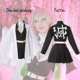 1 x RAW Customer Returns CR ROLECOS Mitsuri Kanroji Cosplay Costume Anime demon slayer cosplay mitsuri kimono Full Set XXL - RRP €68.05