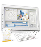 1 x RAW Customer Returns LALFOF 7in1 Baby Hand and Footprint Frame with Name and Object Holder. Customizable Baby Hand and Footprint Frame Baby Birth List . Dermatologically Tested Baby Hand and Footprint Kit - RRP €22.33