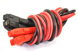 1 x RAW Customer Returns XINCOL A5 Heavy Duty Booster Cable - 2500A - 100 Copper Wire Truck Jumper Cables - Heat Insulated - with Pouch - 4M - RRP €99.99