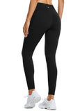 1 x RAW Customer Returns BALEAF thermal leggings women with pockets hiking leggings compression fitness pants high waist running pants long outdoor pants water-repellent lined black XXL - RRP €35.24