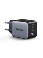 1 x RAW Customer Returns UGREEN Nexode X 65W USB-C Charger Mini PD Power Supply 3-Port GaN Charger Compact Fast Charger PPS 45W Compatible with MacBook Air M2, iPhone 15 Pro Max, Galaxy S24 Ultra, Vision Pro - RRP €47.99