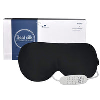 1 x RAW Customer Returns Eye Mask Warming, PJYU Electric Heat Goggles Heated Eye Mask for Dry Eyes and Blepharitis, Eye Strain, MGD and Styes Relief Black  - RRP €29.21