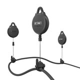 1 x RAW Customer Returns KIWI design VR Cable Management, 6 Packs VR Suspension System for HTC Vive Pro Oculus Rift Oculus Rift S Sony Playstation VR Microsoft MR Samsung Odyssey Accessori VR Black  - RRP €33.99