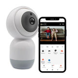 1 x RAW Customer Returns Konyks Camini indoor camera, WiFi, Full HD, Motorized 355 , Motion detection alert, Notifications, Night vision - RRP €38.44