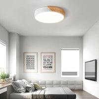 1 x RAW Customer Returns Vikaey ceiling lamp LED, LED ceiling light 30cm, ceiling light living room white, modern lamp for living room bedroom kitchen hallway 4000K - RRP €25.96