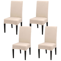 1 x RAW Customer Returns Aisprts Chair Covers Set of 4 Stretch Chair Covers for Dining Room Chairs, Removable Washable Chairs Protection Decoration Chair Cover for Home, Kitchen, Hotel, Restaurant, Banquet, Wedding, Party - RRP €20.16