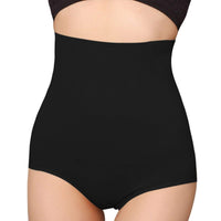 1 x RAW Customer Returns ANGOOL women s girdle briefs butt lifter shaper figure-shaping shapewear simple waist shaper with tummy-slimming effect, black beige, XL - RRP €30.99