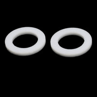 1 x RAW Customer Returns sourcing map 30pcs PTFE Flat Washers Gasket 19mm OD 12mm ID 2mm Thickness White - RRP €8.05