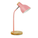 1 x RAW Customer Returns sky desk lamp, adjustable metal table lamp, children s table lamp for bedroom, living room, E27 socket reading next to lamp pink  - RRP €29.99