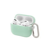 1 x RAW Customer Returns RHINOSHIELD AirPods Case with Carabiner Compatible with Apple AirPods Pro Military Grade Drop Protection, Scratch Resistant, Wireless Charging - Mint Green, Standard Set  - RRP €19.99