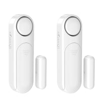 1 x RAW Customer Returns SECRUI Door Window Alarm Sensor, Set of 2 Door and Window Sensors 120 dB Door Alarm Window Alarm Wireless Home Security Alarm System Security Technology Burglary Protection with Sensor Alarm and Magnet White  - RRP €23.99