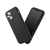 1 x RAW Customer Returns RhinoShield Case compatible with iPhone 11 Pro SolidSuit - Shock-absorbing slim protective case with premium finish - 3.5 meter drop protection - Replaceable camera rings - Classic Black - RRP €29.99