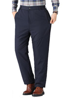 1 x RAW Customer Returns Yukirtiq Men s Winter Fleece Jogging Bottoms Training Trousers Sherpa Lined Workout Running Sweatpants Warm Men s Sports Trousers with Zip Pockets Blue M - RRP €27.6