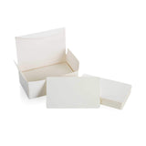 1 x RAW Customer Returns GAKA FAVOR Blank Paper Cards White 100pcs Message Blank Business Cards Index Cards, Message Card DIY Paper for School Home Office Party Supply 9x5.3cm  - RRP €9.06