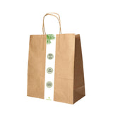 1 x RAW Customer Returns DeinPack 25 x paper bags 28 x 22 x 10 cm brown environmentally friendly paper carrier bags large I paper bags gift bags paper carrier bags biodegradable, compostable - RRP €15.99