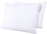 1 x RAW Customer Returns Utopia Bedding Waterproof Pillow Protector 50x70 cm Set of 2 with Zipper, Oeko-Tex Certified Pillowcase - RRP €13.14