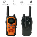 1 x RAW Customer Returns Walkie Talkies for Adults Long Range Radio - PMR Hands-Free VOX Walkie Talkie 5 km with LED Backlight Flashlight - RRP €30.24