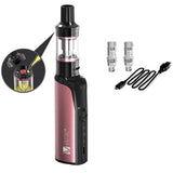 1 x RAW Customer Returns VAPTIO Cosmo Kit Electronic Cigarette 1500 mAh 30W Power Vape Kit, Starter Kit with 2.0 ml Cosmo Tank 2 Pieces Cosmo Coil, No E Liquid No Nicotine Pink  - RRP €22.75