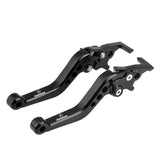 1 x RAW Customer Returns Keenso Motorcycle Brake Lever, 1 Pair Motorcycle Brake Handle Aluminum Brake Lever Clutch Lever Double Disc For Most Motorcycles, Scooters, Electric Bicycles Black  - RRP €20.89