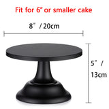 1 x RAW Customer Returns NUPTIO Black Cake Stand Wedding Dessert Cupcake 20cm Round Cake Stand for Birthday Party Wedding Anniversary Baby Shower, Cupcake Stand Cake Stand Cake Stand for Christmas Decoration - RRP €23.78