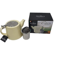 1 x RAW Customer Returns McEntee s Cara Ceramic Teapot 510ml 1-2 Cups with Removable Stainless Steel Infuser - RRP €18.74