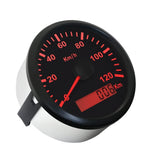 1 x RAW Customer Returns ELING GPS Speedometer Velometro 120km h for Car Motorcycle Boat Yacht with Backlight 85mm 12V 24V - RRP €64.99