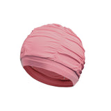 1 x Brand New N A THI2 Pleated Swim Cap for Long Hair, Non-Waterproof, Pack of 3 - RRP €20.4